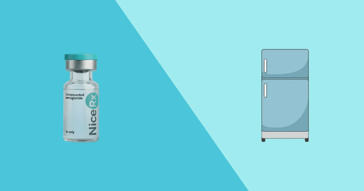 How long does compounded semaglutide last in the fridge?