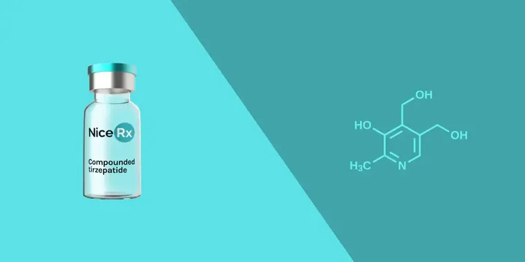 Tirzepatide and pyridoxine: The compounded formula for weight loss with reduced side effects